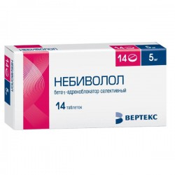 Небиволол-Вертекс табл. 5 мг 14 шт.