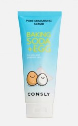 Скраб для лица Consly с содой и яичным белком 120 мл
