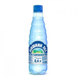 Вода питьевая Шишкин лес газированная 0.4 л