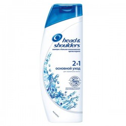 Шампунь и бальзам-ополаскиватель Head & Shoulders 2 в 1 Основной уход против перхоти 400 мл