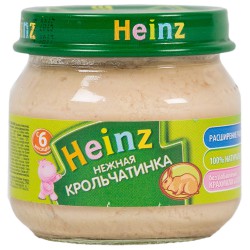 Пюре, Heinz (Хайнц) 80 г нежная крольчатинка с 6 мес