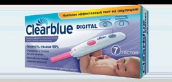 Тест на овуляцию ClearBlue цифровой 7 шт.