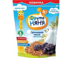 Каша молочная Фрутоняня гречневая чернослив быстрорастворимая с 4 мес 200 г