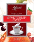 Фруктоза кристаллическая, порошок 250 г Фруктовое счастье коробка
