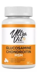 УльтраВит Глюкозамин Хондроитин MCM 90 шт. табл.