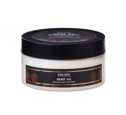 Маска для волос Organic Guru восстановление и блеск масло конопли 200 мл