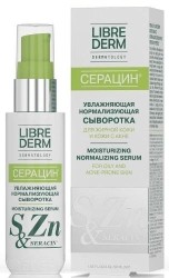 Сыворотка Librederm Серацин увлажняющая нормализующая с антирецидивным действием 50 мл