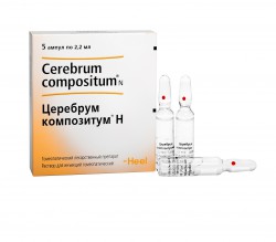 Церебрум композитум Н р-р д/ин. гомеоп. 2.2 мл №5 шт.