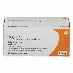 Реквип Модутаб табл. пролонг. п/о пленочной 4 мг 84 шт.