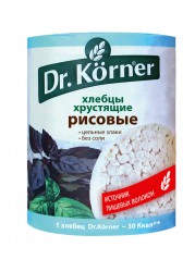 Хлебцы 100 г Doctor Korner рисовые с витаминами