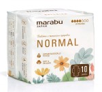 Прокладки гигиенические, Marabu Джапан (Марабу Japan) 10 шт ботаника ультратонкие женские нормал 240 мм 4 кап
