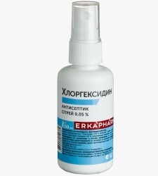 Хлоргексидин 0.05% Erkapharm антисептик 1 шт. спрей 50 мл
