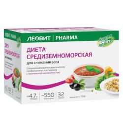 Программа питания 1 шт. Худеем за неделю Диета средиземноморская 32 порции 708 г