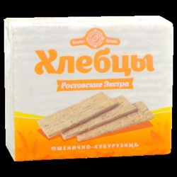 Хлебцы 65 г Ростовские Экстра пшенично-кукурузные