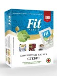 Заменитель сахара, Fit Parad (Фит Парад) 0.5 г 100 шт смесь подсластителей №14 саше в коробке