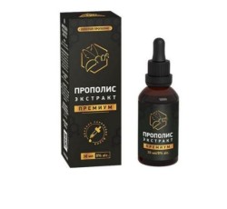 Прополис премиум экстракт Золотой прополис 1 шт. 30 мл