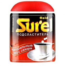 Заменитель сахара табл. 300 шт. Сурель голд