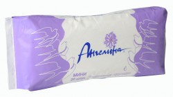 Прокладки женские ежедневные Ангелина мини 20 шт.