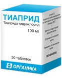 Тиаприд табл. 100 мг 30 шт.