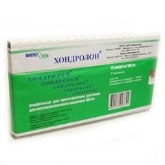 Хондролон лиоф. д/р-ра для в/м введ. 100 мг 10 шт.