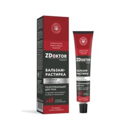 Бальзам-растирка для тела ZDoktor Therapy разогревающий тигровый с коллагеном 60 мл