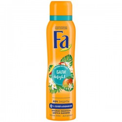 Дезодорант FA Ритмы острова Бали аромат манго и цветка ванили спрей 150 мл