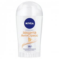Дезодорант-антиперспирант для женщин Nivea Защита антистресс стик 40 мл
