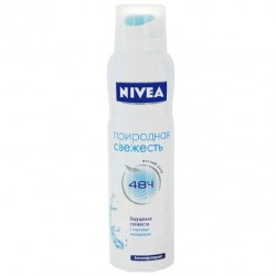 Дезодорант-антиперспирант для женщин Nivea фреш природная свежесть спрей 150 мл