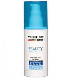 Крем для лица Vitrum Бьюти Баланс дневной для нормальной и сухой кожи 50 мл