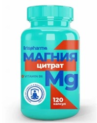 Магния цитрат + В6 Irispharma 120 шт. капс.