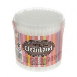 Ватные палочки CleanLand 200 шт.
