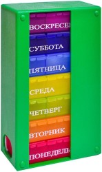 Таблетница-контейнер Tableton Мультибокс 3 на 7 дней (3 приема)
