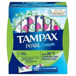Тампоны Tampax компак перл супер с аппликатором 16 шт.