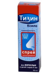 Тизин ксило спрей наз. 0.1% 10 мл 1 шт.