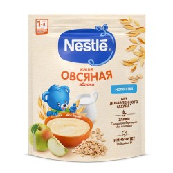 Каша молочная Nestle овсяная с яблоком с 5 мес 200 г