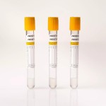 Пробирка вакуумная для взятия крови, Lab-Vac (Лаб-Вак) 5 мл р. 13ммх100мм 100 шт арт. 1200513100 с активатором свертывания и гелем желтая