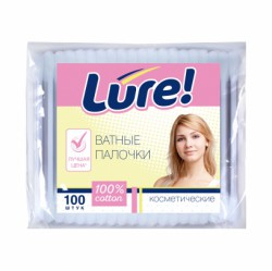 Ватные палочки Lure 100 шт.