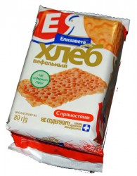 Хлеб вафельный 80 г Елизавета с пряностями