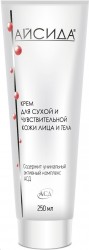 Крем для лица и тела, Айсида 250 мл для сухой и чувствительной кожи