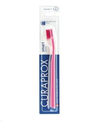 Зубная щетка Curaprox смарт ультра софт для детей от 5 лет розовая