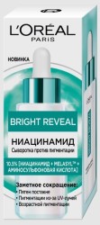 Сыворотка для лица L'Oreal Брайт ревеал против пигментации с ниацинамидом 30 мл