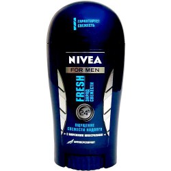 Дезодорант-антиперспирант для мужчин Nivea фреш заряд свежести стик 40 мл