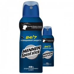 Дезодорант-антиперспирант для мужчин Mennen Speed Stick 24/7 Невидимая защита спрей 150 мл