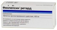 Финлепсин ретард, таблетки пролонгированного действия 400 мг 50 шт