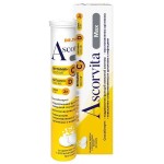 Аскорвита макс, Dr. Theiss (Доктор Тайсс) таблетки шипучие 4 г 20 шт БАД к пище витамин С 1000 мг + витамин D 1200 мг + Zn 10 мг апельсин туба