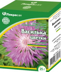 Василька цветки 1 шт. сырье 25 г