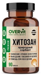 Хитозан OVERvit БАД 90 шт. капс.