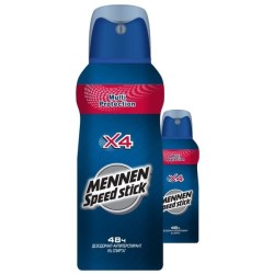 Дезодорант-антиперспирант для мужчин Mennen Speed Stick Х4 150 мл