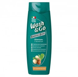 Шампунь Wash&Go с маслом ши для поврежденных волос 200 мл