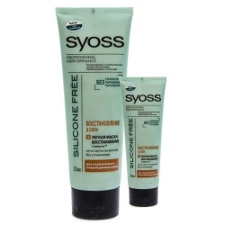 Маска для волос Syoss восстановление и сила для нормальных и поврежденных волос без силикона 250 мл